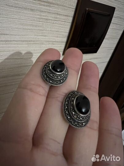 Серьги серебро 925
