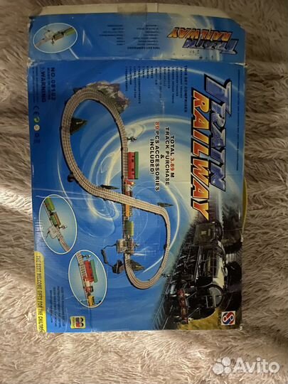 Игрушка железная дорога