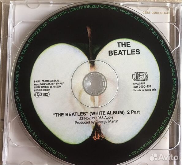 The Beatles -White album 2 CD