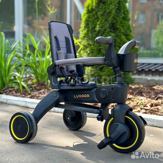 Трехколесный велосипед складной