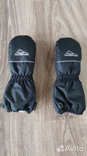 Варежки краги детские (для малыша 1-1.5 года)