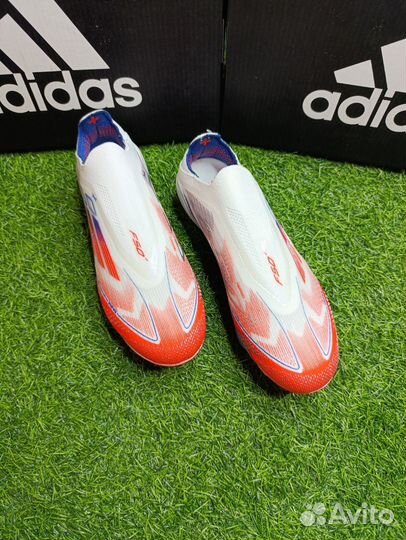 Футбольные бутсы adidas f 50+ без шнурков