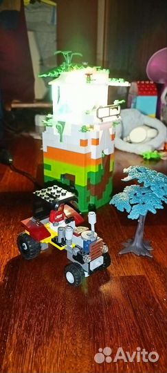 Лампа lego маяк е14 220в