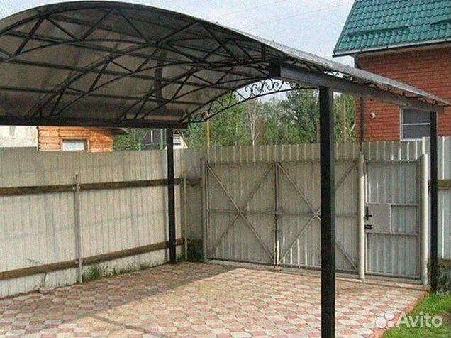 Навесы для авто / машин / навесы из поликарбоната