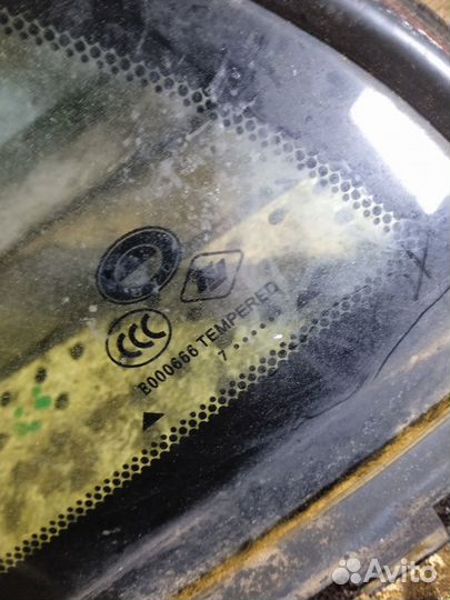 Стекло глухое заднее левое BYD F-3