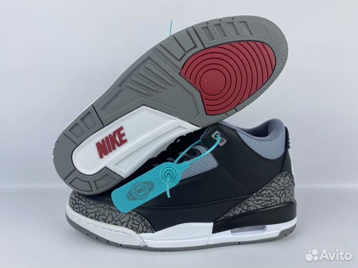 Кроссовки Nike Air Jordan 3 Retro OG Black Cement