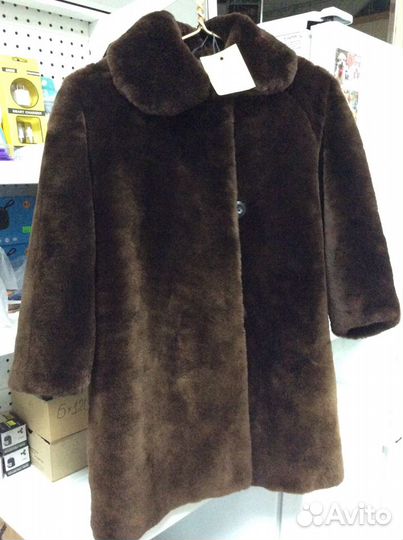 Шуба детская мутоновая размеры 32 и 34