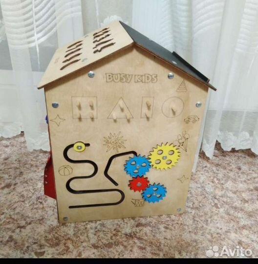 Бизиборд домик большой
