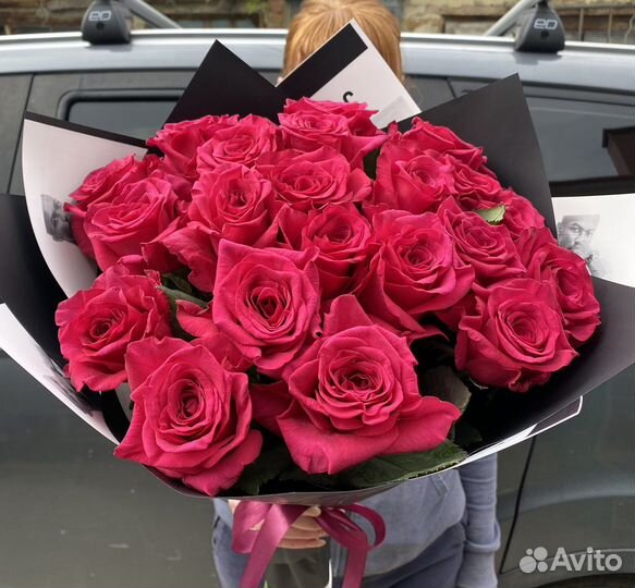 Букет из крымской розы 25 штук