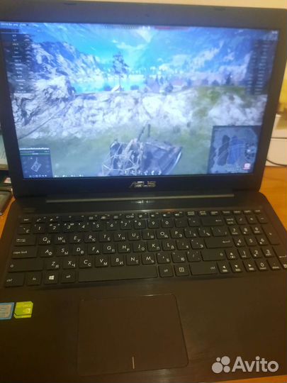 Игровой ноутбук Asus на гарантии