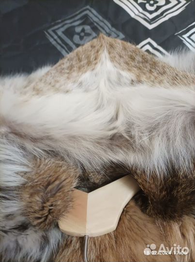 Шуба из меха рыси