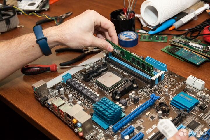 Ремонт компьютеров и ноутбуков Ремонт Телевизоров