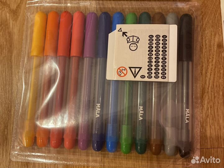 Новые фломастеры IKEA mola