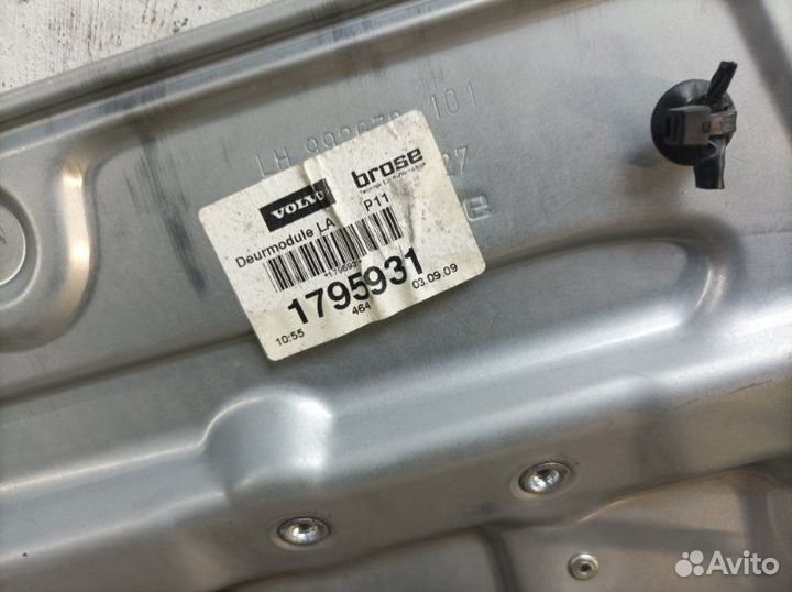 Стеклоподъемник задний левый Volvo S40 седан 2006