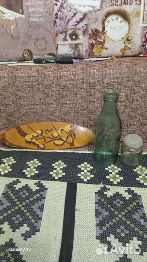 Бутылка стеклянная банка СССР