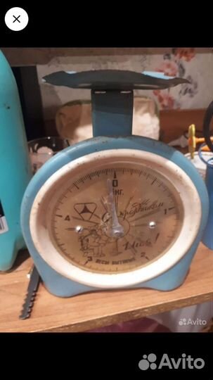 Весы СССР праздничные Винтаж