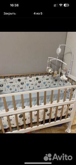 Бортики в кроватку