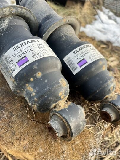Задние амортизаторы subaru