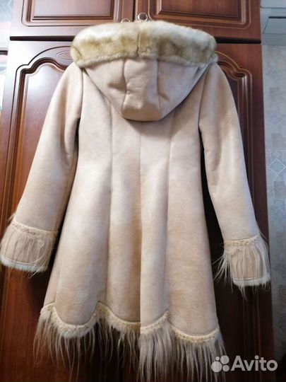 Женская дубленка