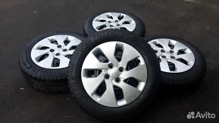 Kia Rio/Hyundai Solaris R15 колеса в сборе