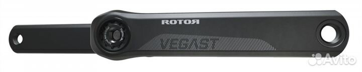 Шатуны Rotor Vegast Crank Arms Black 172,5mm (C02-106-20010-0)