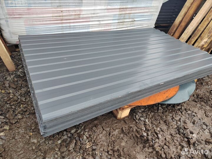 Профнастил цинк окрашенный и тд