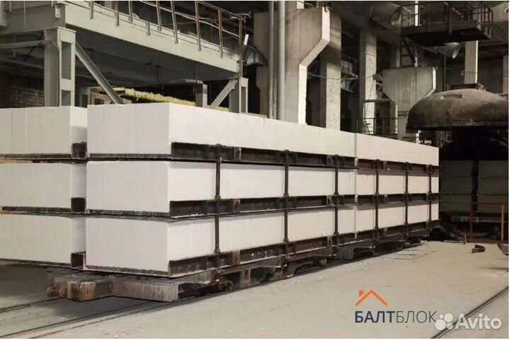 Газосиликатный блок 300х200х600 D500