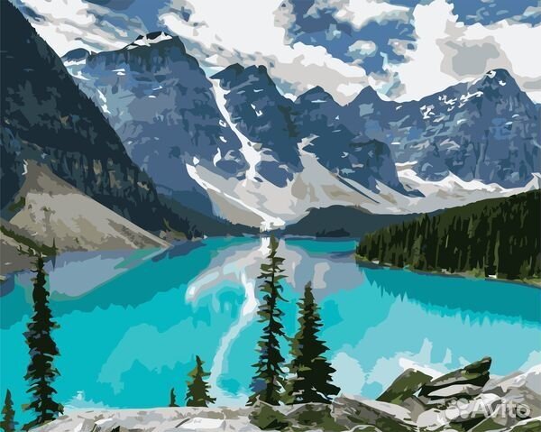 Картины по номерам на подрамнике 40*50 см