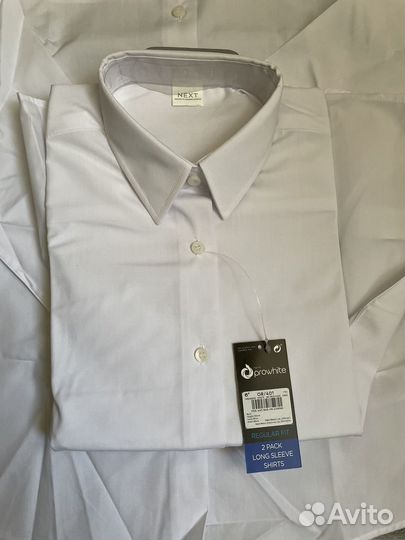 Набор из 2 школьных рубашек next