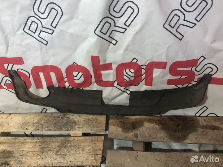 Юбка бампера задняя Mercedes-Benz C-Class W204