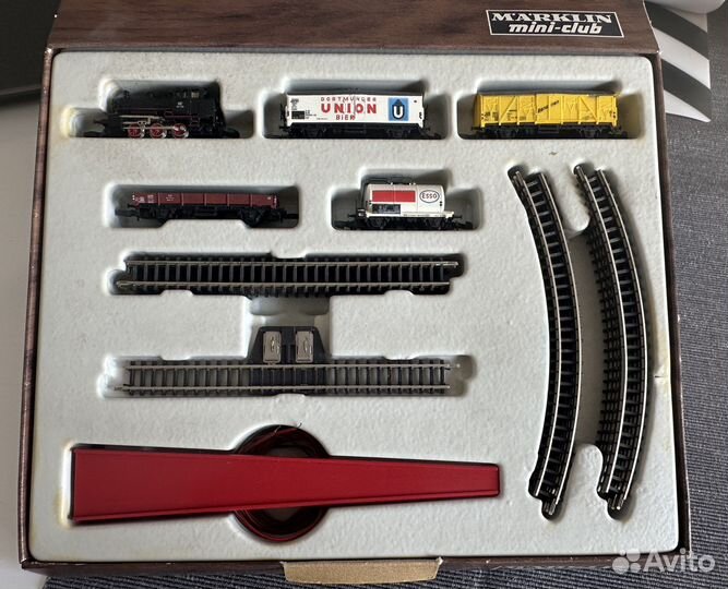 Редкий набор жд marklin mini-club 8900