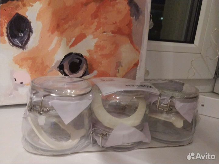 Korken IKEA 13 cl баночки с крышкой