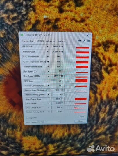 Видеокарта amd Radeon rx 7800 xt