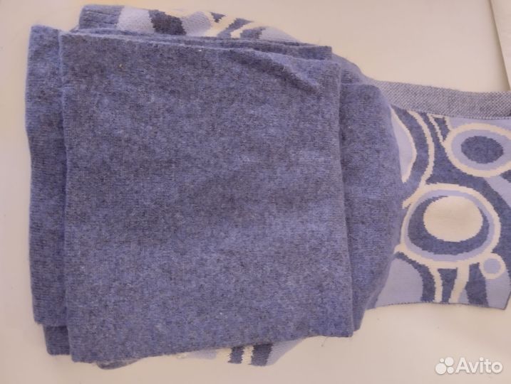 Зимняя шапка с шарфом