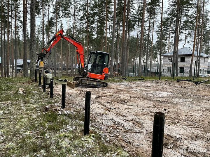 Винтовые сваи 108