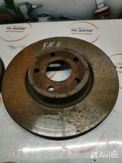 Диск тормозной передний Ford Mondeo 4 2.0 дизель