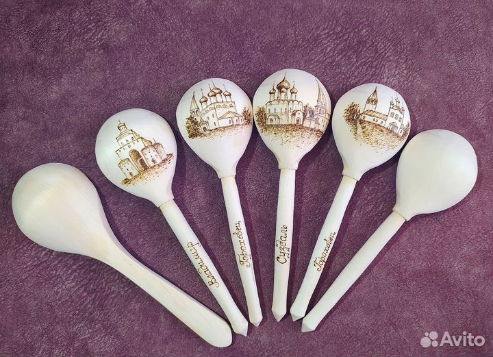 Деревянные ложки ручной работы