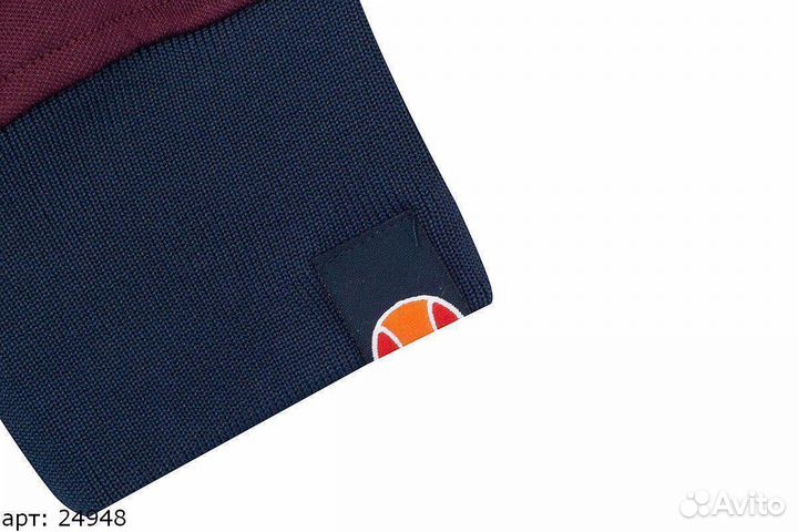 Олимпийка Ellesse rimini bordo бордовая