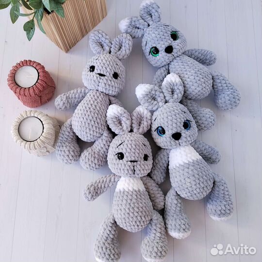 Плюшевые зайчики