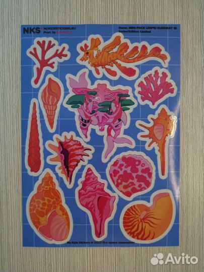 Стикеры NKS / Наклейки NKS / Минипаки NKS