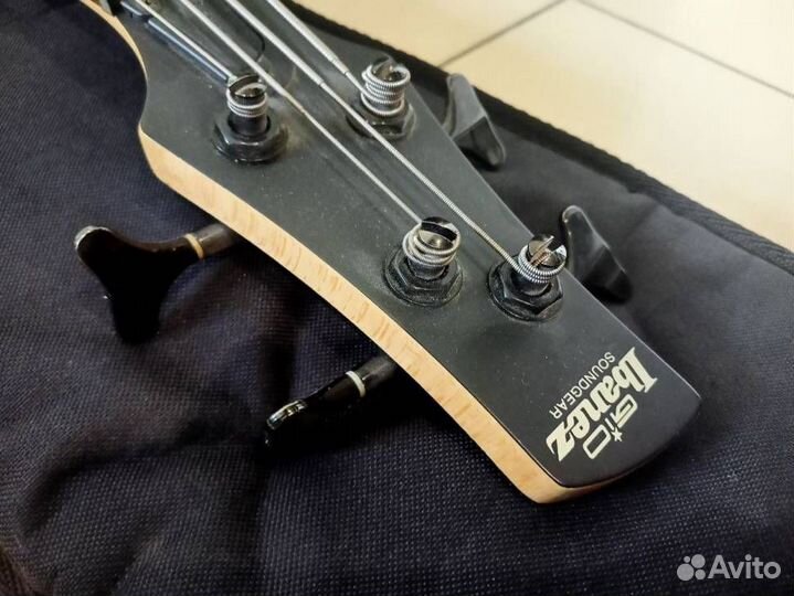 Активный Бас Ibanez Gsr200ex Black Flat