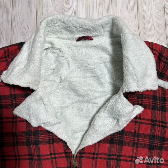 Рубашка куртка теплая с шерпой XXL 56/58