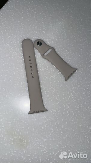 Оригинальный Ремешок Apple Watch 45 мм, Starlight