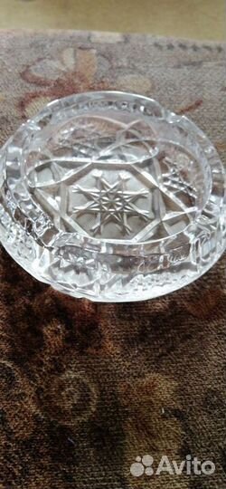 Пепельница хрусталь, посуда