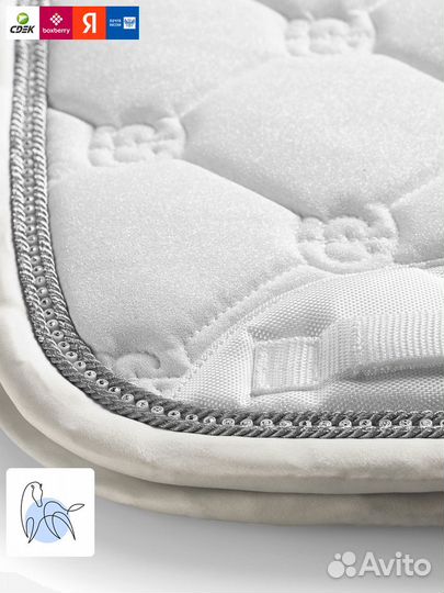 Выездковый вальтрап Glimmer от Equestrian Stockholm - Белый