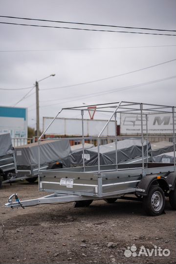 Легковой прицеп двухосный
