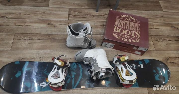 Сноуборд (комплект)