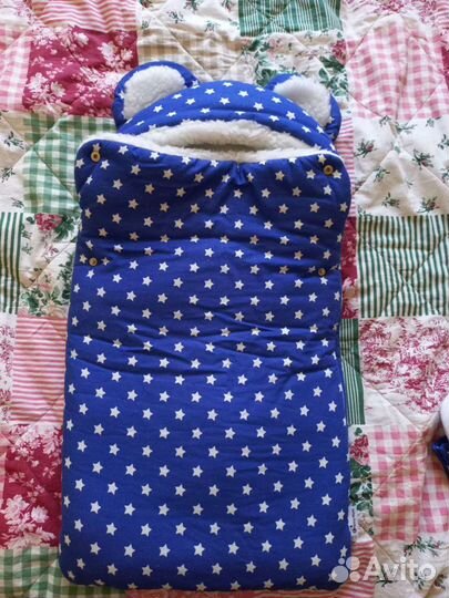 Конверт на выписку зимний