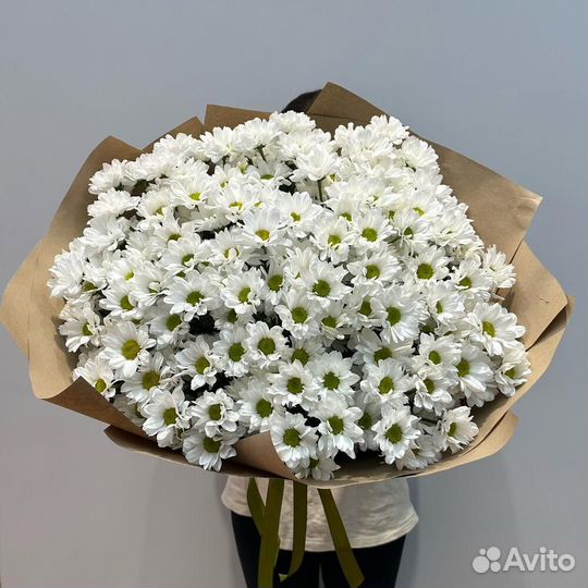 Букет 21 ромашка 