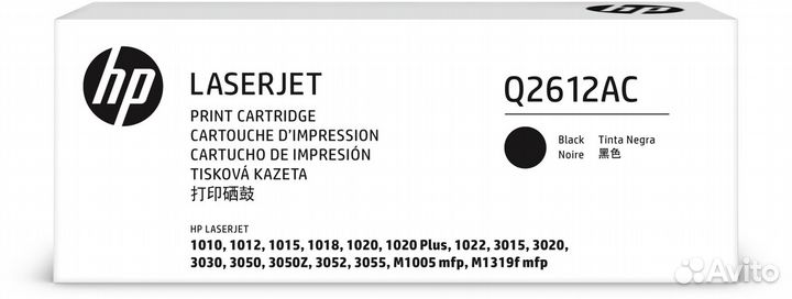 Картридж HP Q2612AC Ориг